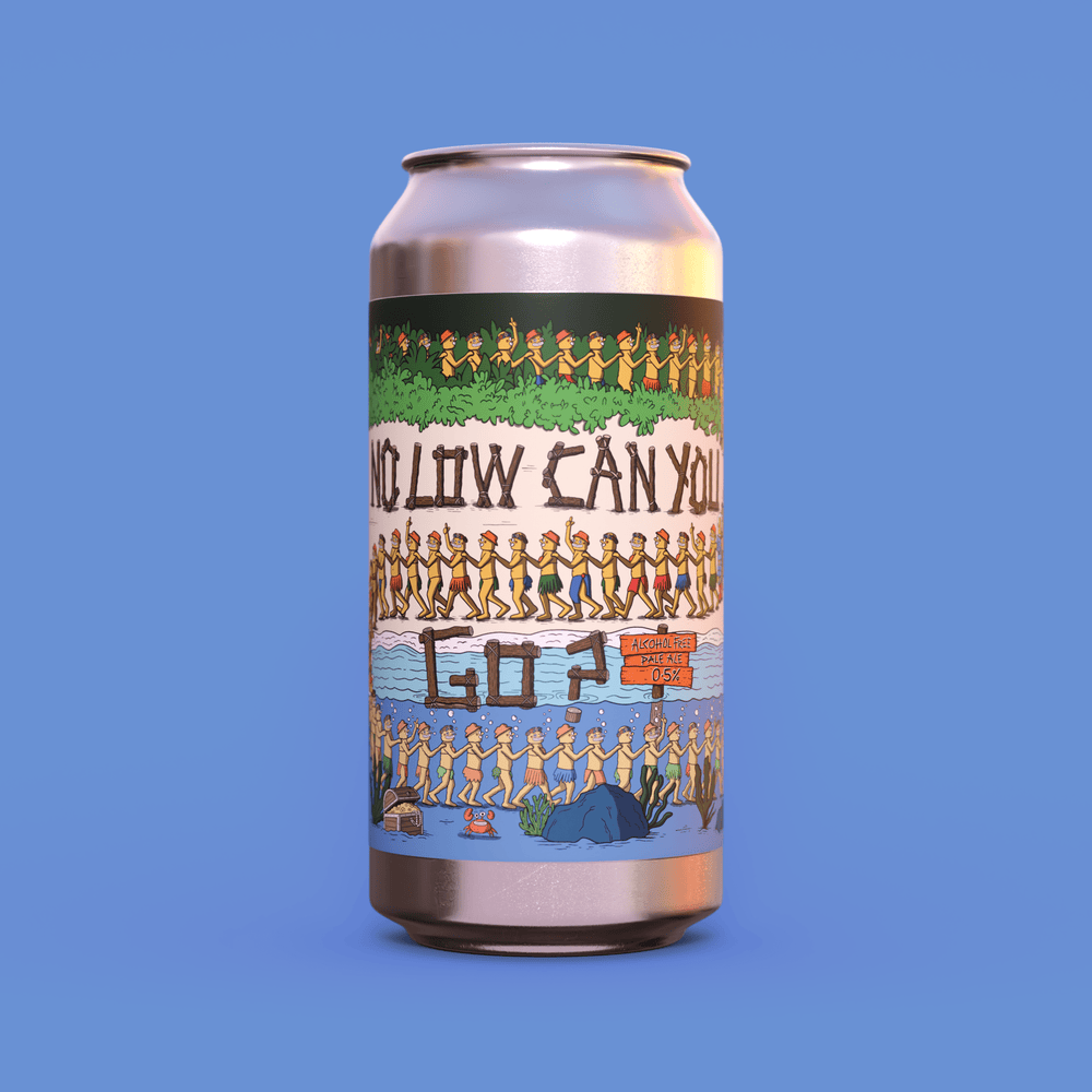 No Low Can You Go  - 0.5% Alcohol Free Pale Ale - 440ml