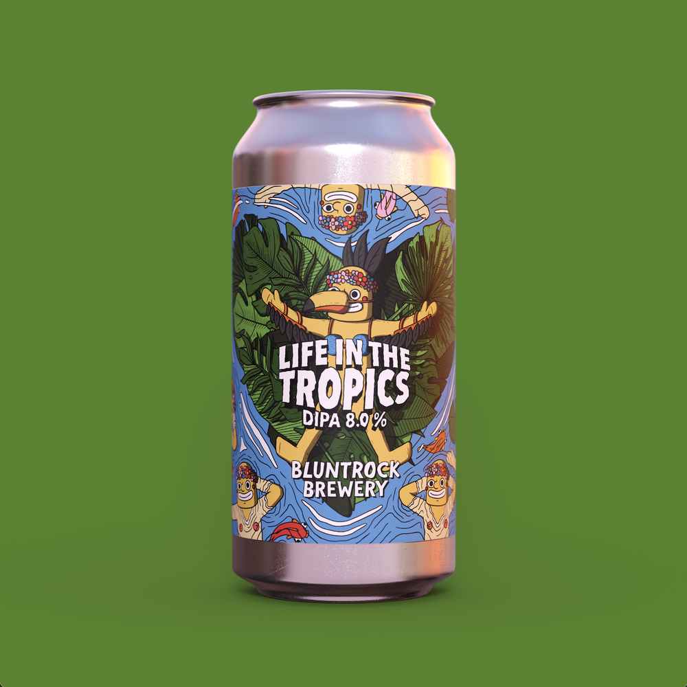 Life In The Tropics - 8% Double IPA - 440ml